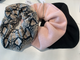 Blush Pink Suede Scrunchie