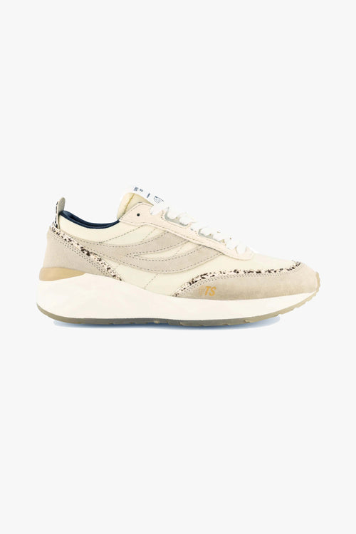 4089 Beige 9TS Slim Calfhair Details Trainers ACC Shoes - Sneakers Superga   