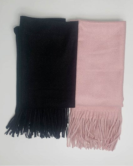 Cecile Super Soft Pink Scarf ACC Scarves Sass   