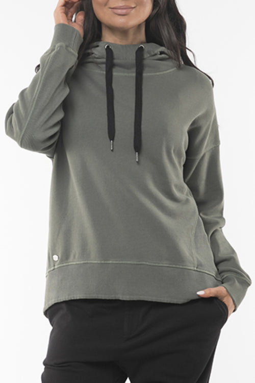 Jasmine Khaki Hoodie WW Sweatshirt Foxwood   