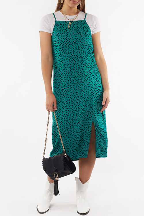 Rachael Pine Sprinkle Slip Midi Dress WW Dress All About Eve   