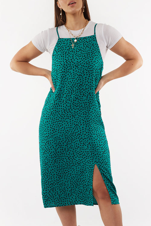 Rachael Pine Sprinkle Slip Midi Dress WW Dress All About Eve   