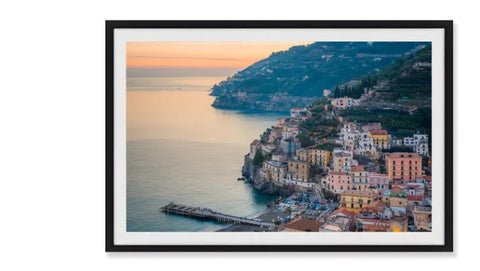 Italian Sunset Art Print 90x60cm HW Art - Wall Decor, Clock, Wall Mirror Capulet Home   