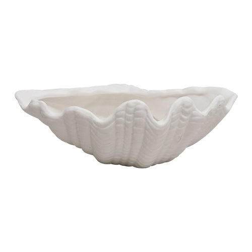 Ceramic White Shell Dish 23cm General Le Forge   