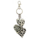 Leopard Heart Multi Keychain