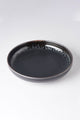 Shiny Black High Rim Plate 22cm