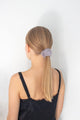 Grey Fur Scrunchie