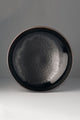 Matte Black with Shiny Edge Open Serving Bowl