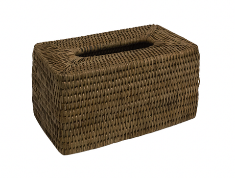 Ragnor Rectangle Natural Tissue Box HW Storage - Stand, Bottle, Box, Basket, Tray French Country   