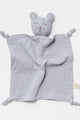 Organic Muslin Sleepy Bear Lovey Frost