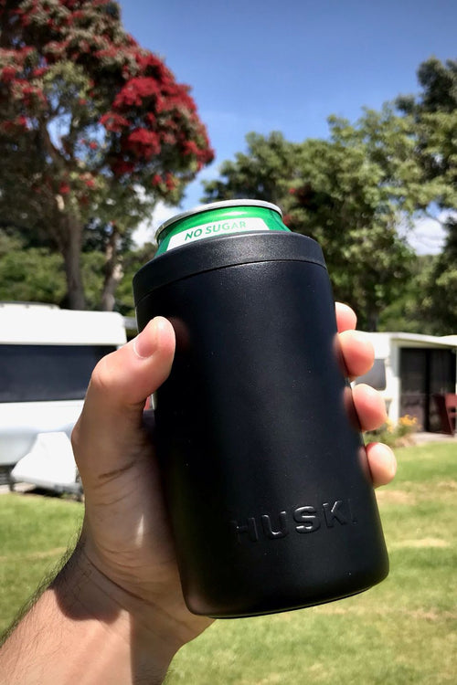 Black Beer Cooler HW Drink Bottles, Coolers, Takeaway Cups Huski   