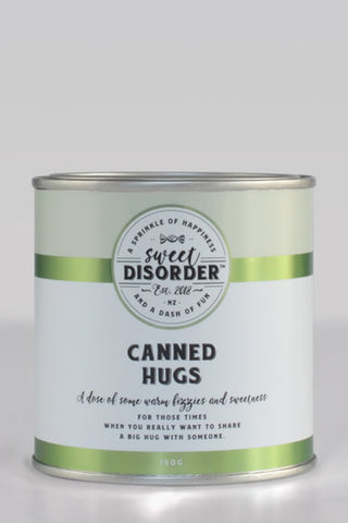 Canned Hugs Candy Tin HW Food & Drink Sweet Disorder   