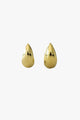 Drop Huggies Gold Earrings