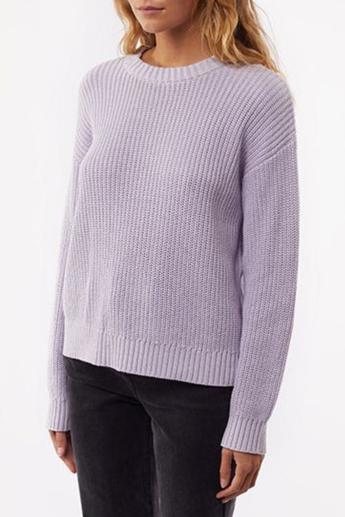 Everyday Lilac Knit Jumper WW Knitwear All About Eve   