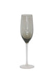 Fumier Grey Champagne Glass