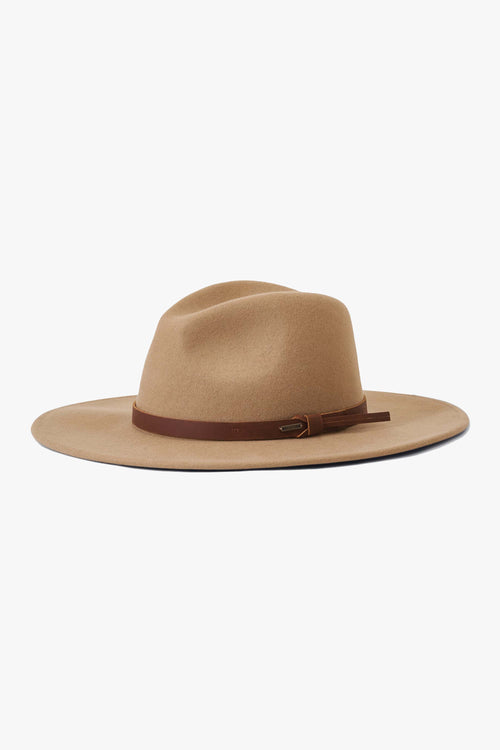 Field Proper Timberwolf Taupe Wool Felt Hat ACC Hats Brixton   