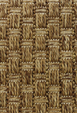 Flax Outdoor Flatweave Teak Floor Rug 160x230cm HW Rugs Mulberi   