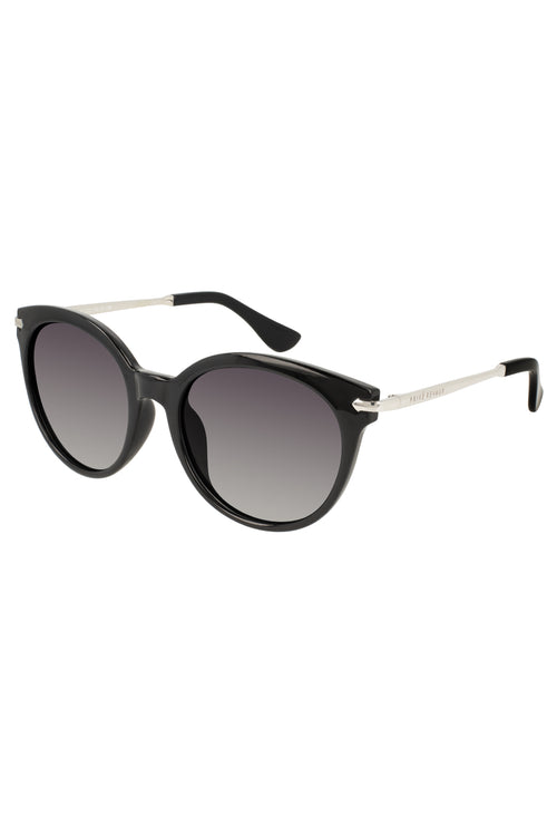 Ft. Lavish Round Black With Silver Arrows Sunglasses ACC Glasses - Sunglasses Prive Revaux   