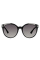 Ft. Lavish Round Black With Silver Arrows Sunglasses