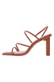 Geanie Toffee Nude Strappy Heel