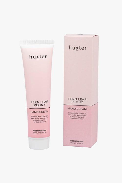 Hand Cream 100ml Pastel Pink Peony HW Beauty - Skincare, Bodycare, Hair, Nail, Makeup Huxter   