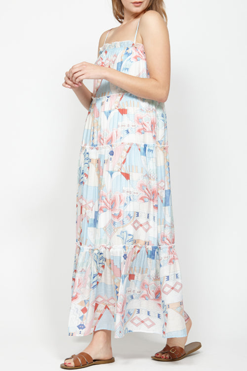 Milestone Strappy Maxi Pale Blue Dress WW Dress Ketz-Ke   