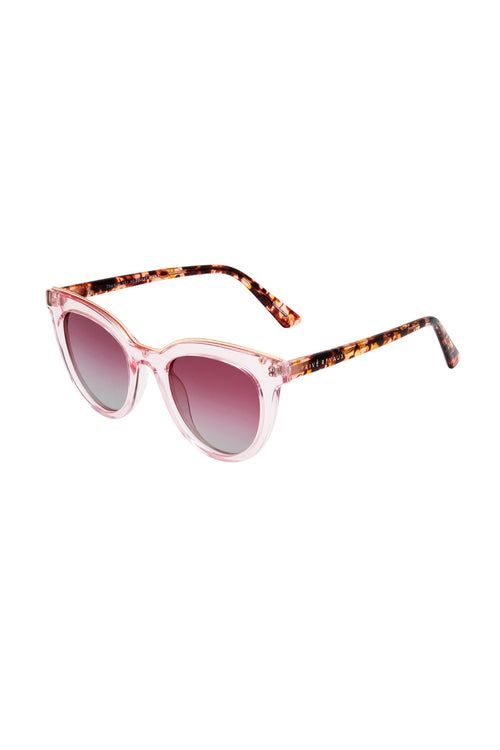 The Kiki Cateye Pink Framed Sunglasses with Black Lens ACC Glasses - Sunglasses Prive Revaux   