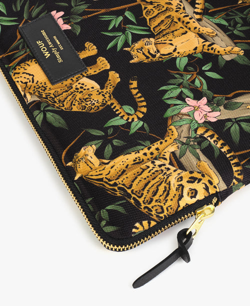 Laptop Sleeve Black Lazy Jungle 13 Inch ACC Bags - Wallets+Straps Cosmetic Laptop Ph cases Wouf   