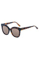 Luna Dark Tort Brown Polarised Oversized Sunglasses