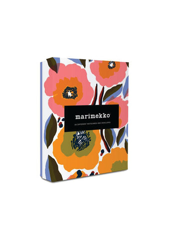 Marimekko Kukka Notecards HW Stationery - Journal, Notebook, Planner Bookreps NZ   