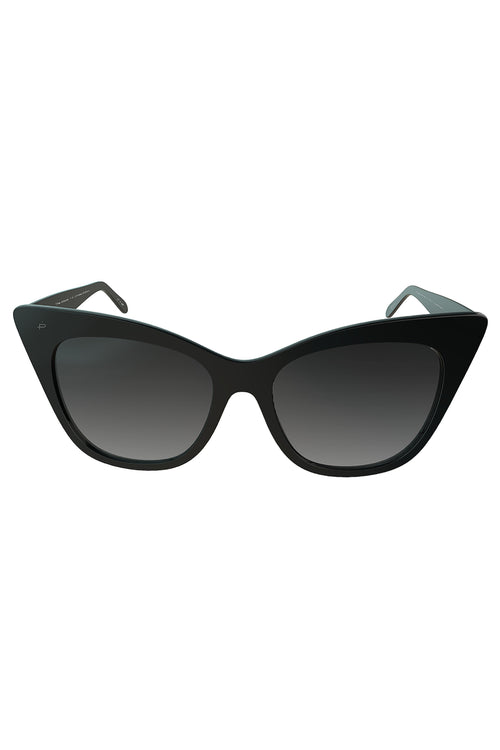 Mister Cat Eye Black Black Lens Sunglasses ACC Glasses - Sunglasses Prive Revaux   