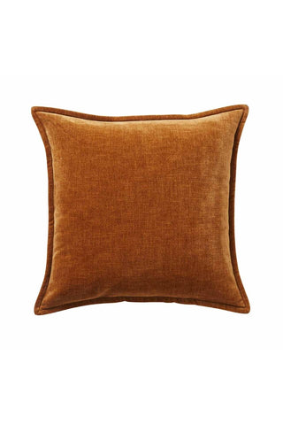 Nova Vintage Velvet Spice 50x50cm Duck Feather Inner Cushion HW Cushions Weave   