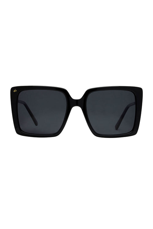 Ocean Drive Oversized Square Black With Black Lens Sunglasses ACC Glasses - Sunglasses Prive Revaux   