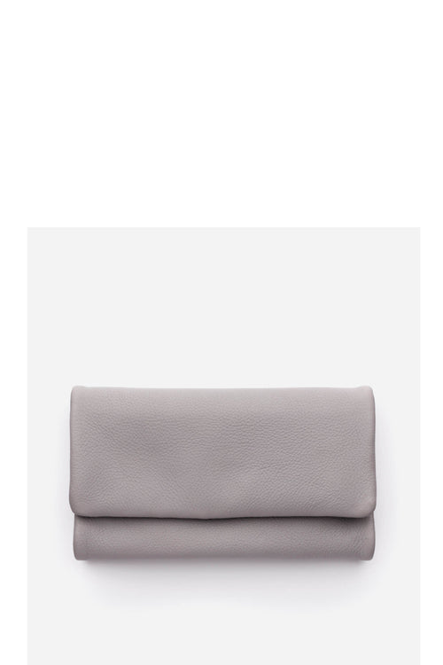 Paiget Misty Grey Foldover Wallet ACC Bags - Wallets+Straps Cosmetic Laptop Ph cases Stitch+Hide   