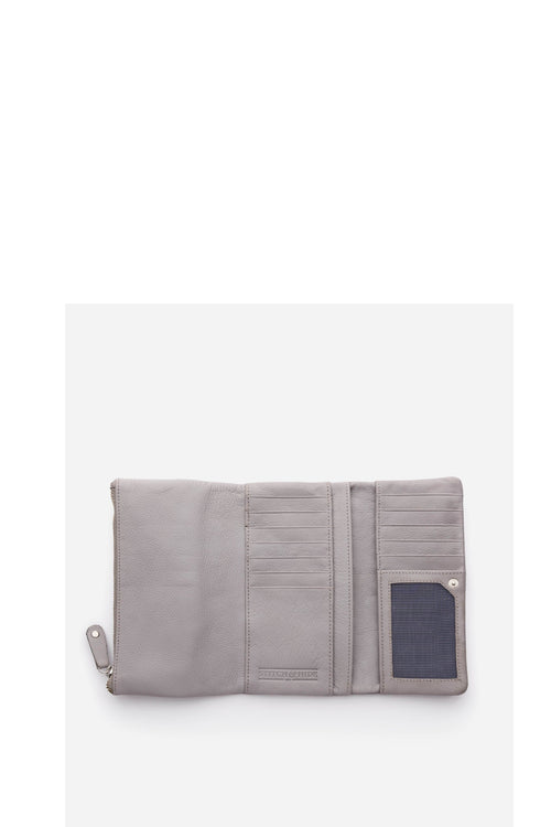 Paiget Misty Grey Foldover Wallet ACC Bags - Wallets+Straps Cosmetic Laptop Ph cases Stitch+Hide   