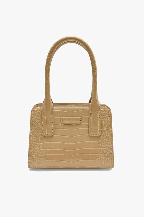 Paloma Sand Croc Mini Tote Crossbody Bag ACC Bags - All, incl Phone Bags Brie Leon   