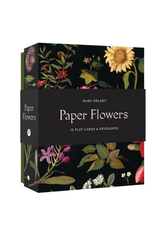 Paper Flowers Cards And Envelopes The Art Of Mary Delany HW Greeting Cards Bookreps NZ   