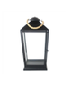 Lantern Black with Rope Large 27x27x58cm