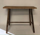 Teak Natural Console 100x30x85cm