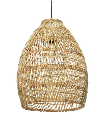 Firth Natural Small Lightshade DIAM390 H520 HW Lighting - Lamp, Candleholder, Lantern, Shade Maytime   