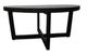 Mindi Coffee Table Rustic Matt Black