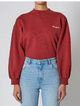 Classic Logo Wine Sweater