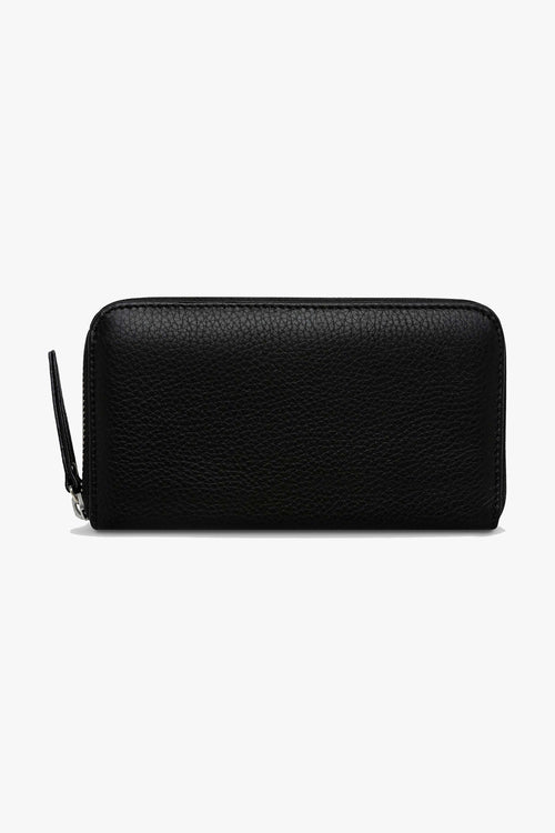 black wallet