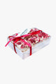 Raspberry Caramelised White Chocolate + Rose Praline Nougat Gift Box 180g