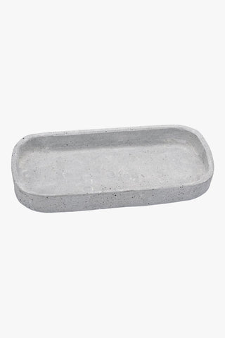 Rectangular Tray - Dark Grey 20X 10cm HW Storage - Stand, Bottle, Box, Basket, Tray Huxter   