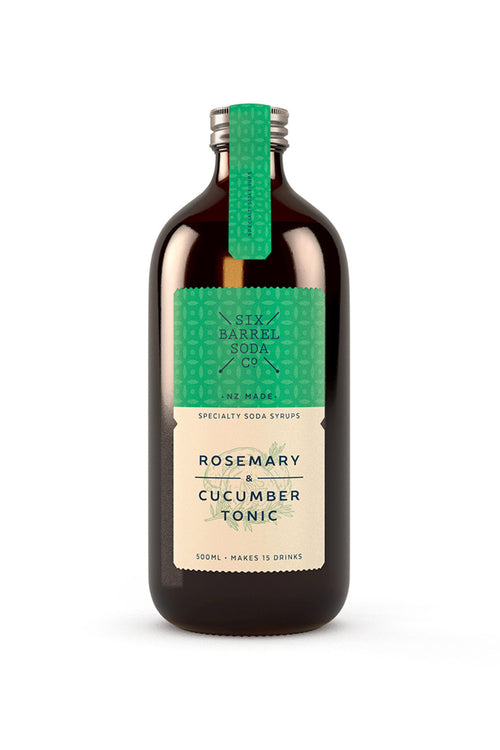 Rosemary + Cucumber Tonic Soda Syrup 500ml HW Food & Drink Not specified   