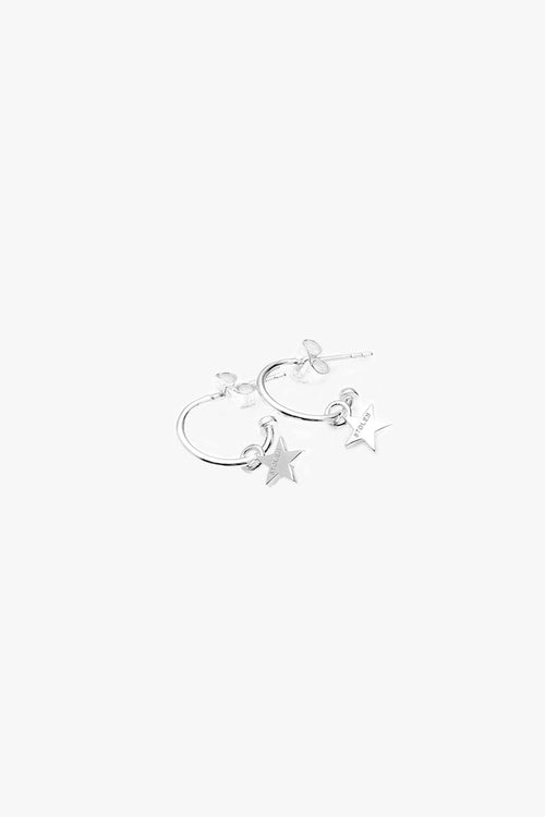 Star Anchor Silver Sleeper Earrings ACC Jewellery Stolen Girlfriends Club   