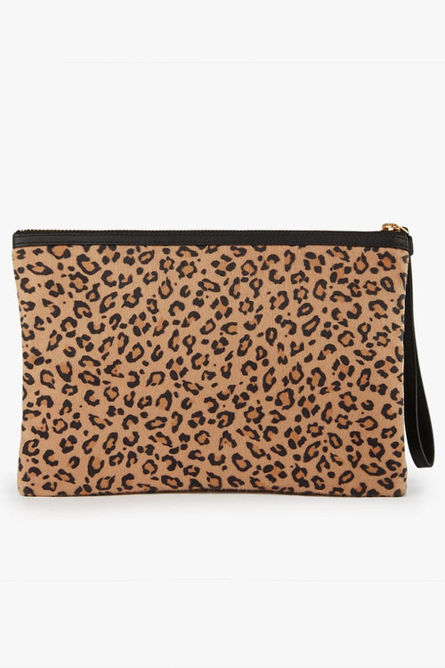 Clutch Night Safari Tan Leopard ACC Bags - Wallets+Straps Cosmetic Laptop Ph cases Wouf   