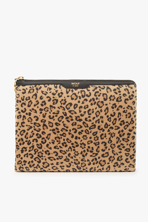 iPad Sleeve Fancy Safari Tan Leopard ACC Bags - Wallets+Straps Cosmetic Laptop Ph cases Wouf   