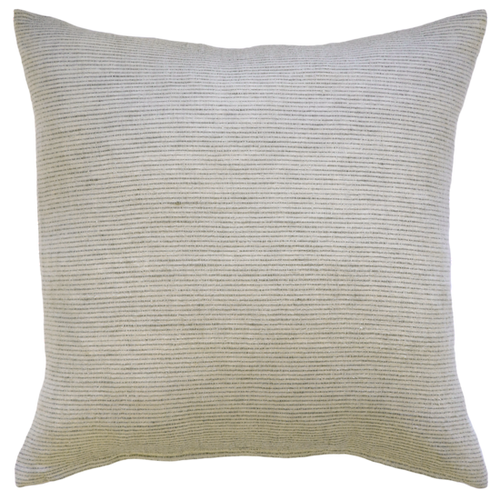 Sandridge Khaki Feather Filled 100% Linen Cushion 50x50cm HW Cushions Mulberi   